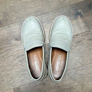 Geox Respira Cream Loafers